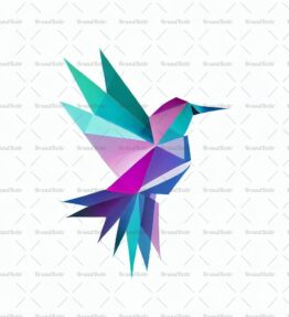 Geometrischer Kolibri